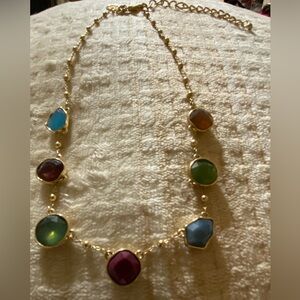 Style & Co. Gold-Tone Multicolor Necklace